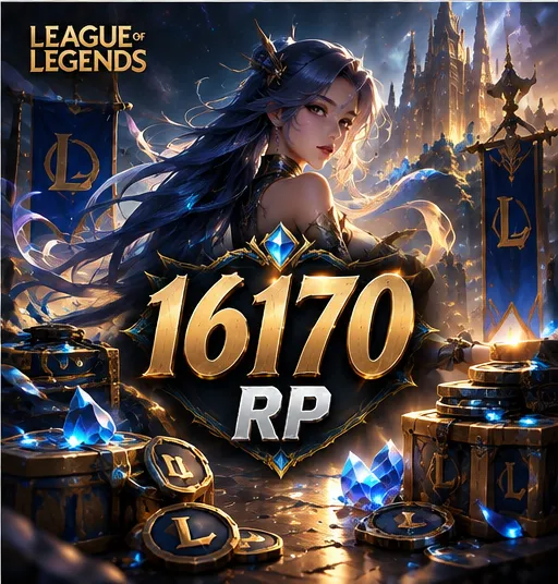 League of Legends 16170 RP Yükleme