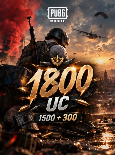 PUBG Mobile 1800 UC (TR) ID Yükleme
