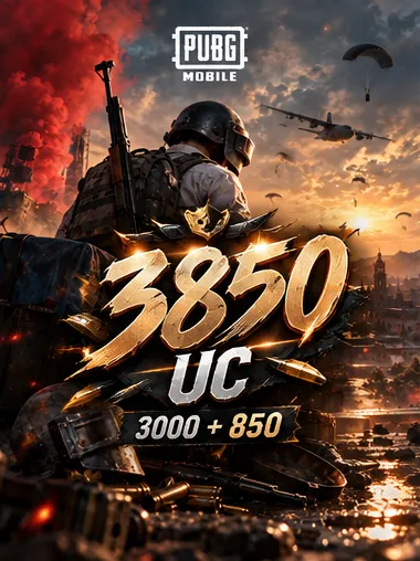 PUBG Mobile 3850 UC (TR) ID Yükleme