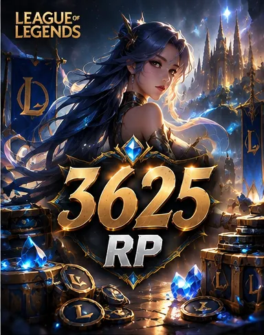 League of Legends 3625 RP Yükleme Şansı