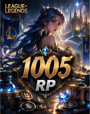 League of Legends 1005 RP (TR) Yükleme Şansı