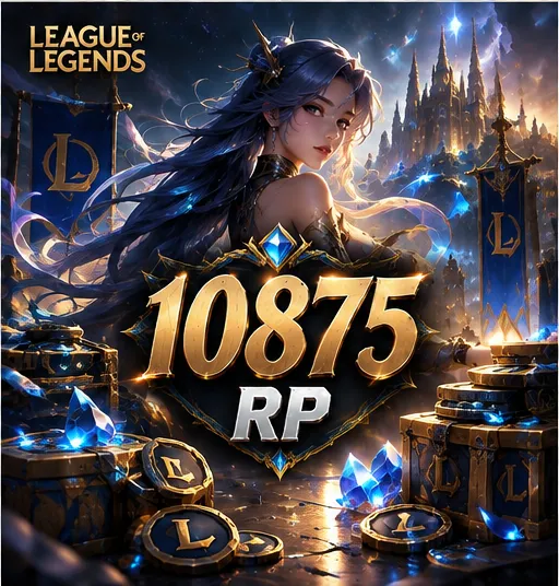 League of Legends 10875 RP Yükleme Şansı