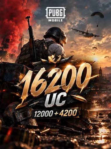 PUBG Mobile 16200 UC (TR) ID Yükleme Şansı